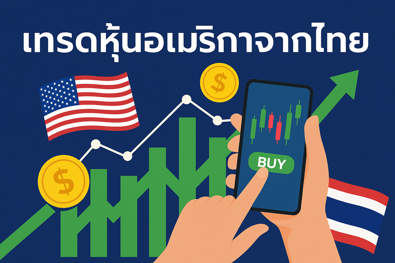 วิธีเริ่มเทรดหุ้นต่างประเทศ