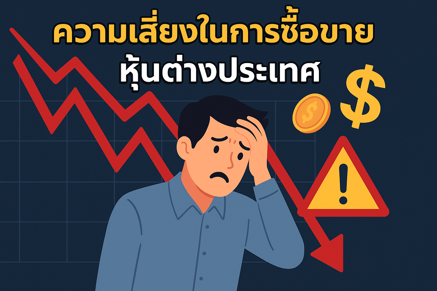 ความเสี่ยงในการซื้อขายหุ้นต่างประเทศ เรื่องที่นักลงทุนทุกคน ต้องเข้าใจ
