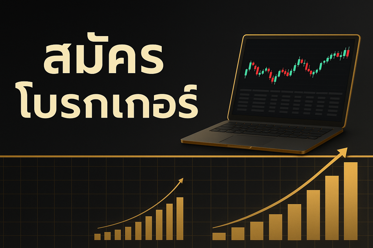สมัครโบรกเกอร์ จุดเริ่มต้นของการลงทุน