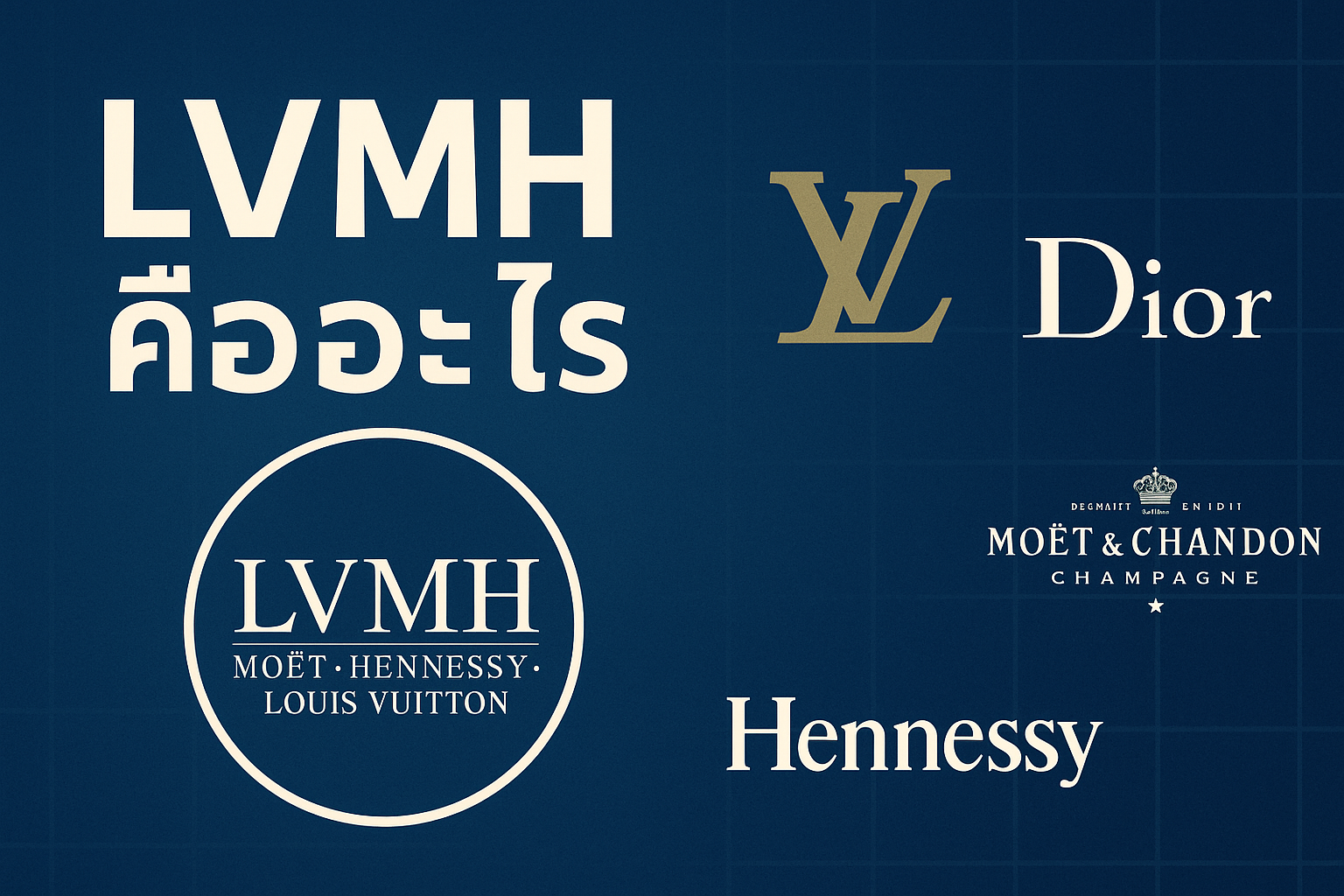 ถ้าพูดถึงโลกของแบรนด์หรู LVMH มักจะเป็นชื่อแรก ๆ ที่ถูกเอ่ยขึ้นมา คำว่า lvmh คืออะไร แท้จริงแล้วก็คือชื่อของบริษัทใหญ่สัญชาติฝรั่งเศส ที่เต็มไปด้วยแบรนด์ดังมากมาย ชื่อเต็มของมันคือ Louis Vuitton Moët Hennessy เกิดจากการรวมตัวกันของ Louis Vuitton ซึ่งเป็นแบรนด์แฟชั่นระดับตำนาน และ Moët Hennessy ที่เป็นกลุ่มธุรกิจเครื่องดื่มแอลกอฮอล์ และแชมเปญ ทำให้กลายเป็นคอนกลอมเมอเรต หรือกลุ่มธุรกิจยักษ์ใหญ่ ที่ทรงพลังที่สุดแห่งหนึ่งของโลก ต้นกำเนิดของ LVMH การก่อตั้ง LVMH ย้อนกลับไปตั้งแต่ปี 1987 เมื่อ Louis Vuitton รวมกิจการเข้ากับ Moët Hennessy จุดเริ่มต้นนี้เองที่ทำให้เกิดบริษัทที่รวบรวมทั้งแฟชั่น แชมเปญ และคอนยัคไว้ด้วยกัน ต่อจากนั้น LVMH ก็ค่อย ๆ ขยายอาณาจักรด้วยการซื้อแบรนด์ใหม่ ๆ เข้ามาเสริม และทุกแบรนด์ที่เข้ามาต่างมีเอกลักษณ์เฉพาะตัว แต่ยังคงรักษาภาพลักษณ์ความหรูหราระดับโลกเอาไว้ ทำไมคนถึงอยากรู้ว่า lvmh คืออะไร เพราะ LVMH ไม่ได้เป็นแค่บริษัทใหญ่ธรรมดา แต่ยังเป็นสัญลักษณ์ของความสำเร็จในวงการแฟชั่นและสินค้าลักชัวรี แบรนด์ในเครือส่วนใหญ่เป็นชื่อที่ทุกคนรู้จัก ไม่ว่าจะเป็น Louis Vuitton, Dior, Fendi, Bulgari หรือแม้แต่ Dom Pérignon ดังนั้นเมื่อถามว่า lvmh คืออะไร คำตอบที่ชัดเจนคือ มันคือจักรวาลของความหรู ที่มีอิทธิพลต่อทั้งแฟชั่น และไลฟ์สไตล์ของโลก แบรนด์ในเครือ LVMH ที่คุณต้องรู้จัก หนึ่งในสิ่งที่ทำให้ LVMH ยิ่งใหญ่ก็คือจำนวนแบรนด์ในเครือที่มากกว่า 70 แบรนด์ ครอบคลุมตั้งแต่เสื้อผ้า นาฬิกา จิวเวลรี ไปจนถึงไวน์ และสปิริต แบรนด์แฟชั่น และเครื่องหนัง Louis Vuitton Christian Dior Fendi Celine Loewe แบรนด์นาฬิกา และจิวเวลรี Bulgari TAG Heuer Hublot Chaumet แบรนด์ไวน์ และเครื่องดื่มแอลกอฮอล์ Moët & Chandon Dom Pérignon Hennessy Veuve Clicquot แค่รายชื่อไม่กี่ตัวอย่าง ก็บอกได้แล้วว่า LVMH คือยักษ์ใหญ่ของจริง กลยุทธ์ที่ทำให้ LVMH ครองโลก การซื้อกิจการ เลือกซื้อแบรนด์ที่มีศักยภาพ และเพิ่มคุณค่าให้กับอาณาจักร การรักษาภาพลักษณ์หรูหรา ทุกแบรนด์ยังคงดีไซน์เอกลักษณ์ของตัวเอง ไม่ถูกทำให้เหมือนกันหมด การกระจายความเสี่ยง LVMH ไม่ได้พึ่งพาเพียงธุรกิจใดธุรกิจหนึ่ง แต่ครอบคลุมหลายหมวดหมู่ การใช้คนดังและศิลปิน เพื่อสร้างกระแส และเข้าถึงผู้บริโภครุ่นใหม่ ทำไม LVMH ถึงแตกต่างจากกลุ่มอื่น ถ้าพูดถึงบริษัทแฟชั่นระดับโลก มีกลุ่มคู่แข่งอย่าง Kering และ Richemont แต่สิ่งที่ทำให้ LVMH เหนือกว่าคือความหลากหลาย และพลังของแบรนด์ แทนที่จะแข่งกันในตลาดเดียว LVMH กลับเลือกครอบครองแทบทุกตลาดของสินค้าไลฟ์สไตล์หรู lvmh คืออะไร ในสายตาของนักลงทุน LVMH ไม่ได้ดังแค่ในโลกแฟชั่น แต่ยังเป็นหุ้นที่น่าจับตา ในตลาดหลักทรัพย์ปารีสด้วย การเติบโตของบริษัทสะท้อนผ่านยอดขายที่เพิ่มขึ้นทุกปี นักลงทุนมองว่า LVMH คือหนึ่งในบริษัทที่แข็งแกร่งที่สุดในกลุ่มลักชัวรี เพราะความสามารถในการสร้างกำไรสูง และความยืดหยุ่นในการปรับตัวต่อเทรนด์โลก เช่น การทำตลาดในเอเชีย และการร่วมมือกับศิลปินรุ่นใหม่ บทบาทของ Bernard Arnault ถ้าพูดถึง LVMH ก็ต้องพูดถึง Bernard Arnault ผู้ที่เป็น CEO และยังเคยขึ้นแท่นบุคคลที่ร่ำรวยที่สุดในโลกหลายครั้ง Arnault มีวิสัยทัศน์และความสามารถในการเลือกซื้อกิจการที่คุ้มค่า สิ่งที่เขาทำให้คนอยากรู้ว่า lvmh คืออะไร ไม่ใช่แค่การสร้างบริษัทใหญ่ แต่คือการสร้างจักรวาลที่เต็มไปด้วยแบรนด์ซึ่งทุกคนทั่วโลกใฝ่ฝันอยากครอบครอง lvmh คืออะไร ในมุมของผู้บริโภค สำหรับผู้บริโภค LVMH คือการได้สัมผัสความหรูหรา ไม่ว่าจะเป็นกระเป๋า Louis Vuitton นาฬิกา Hublot หรือแชมเปญ Moët & Chandon มันคือสัญลักษณ์ของรสนิยม และสถานะทางสังคม สิ่งนี้ทำให้ LVMH ไม่ได้ขายแค่สินค้า แต่ขายความรู้สึกและประสบการณ์ที่ติดตรึงใจ ผลกระทบของ LVMH ต่อโลกแฟชั่น หลายแบรนด์ในเครือ เป็นผู้กำหนดเทรนด์ที่เหล่าแฟชั่นเฮาส์อื่น ๆ ต้องจับตา ไม่ว่าจะเป็นการนำเสนอคอลเลกชันใหม่ การร่วมงานกับศิลปินดัง หรือแม้แต่การทำแคมเปญการตลาดที่กลายเป็นกระแสไปทั่วโลก นี่คือเหตุผลที่หลายคนอยากรู้ว่า lvmh คืออะไร เพราะมันไม่ใช่แค่บริษัท แต่เป็นแรงขับเคลื่อนวงการแฟชั่นโลก บทเรียนจากความสำเร็จของ LVMH การสร้างคุณค่าแบรนด์ สำคัญกว่าการลดราคา การคิดระยะยาว ไม่ไล่ตามกระแสสั้น ๆ การรักษาเอกลักษณ์ ของแต่ละแบรนด์ แต่ใช้พลังของกลุ่มในการสนับสนุน สรุป อาณาจักร lvmh คืออะไร เมื่อถามว่า lvmh คืออะไร คำตอบง่าย ๆ คือ อาณาจักรแบรนด์หรูที่ทรงอิทธิพลที่สุดในโลก ครอบคลุมทั้งแฟชั่น นาฬิกา จิวเวลรี และเครื่องดื่ม ความสำเร็จของ LVMH ไม่ได้มาจากโชค แต่เกิดจากกลยุทธ์ที่แยบยล การซื้อกิจการที่เลือกอย่างชาญฉลาด และการรักษาความเป็นเอกลักษณ์ของแต่ละแบรนด์ ถ้าคุณสนใจโลกแฟชั่น หรือธุรกิจระดับโลก LVMH คือหนึ่งในตัวอย่างที่ควรศึกษาอย่างแท้จริง