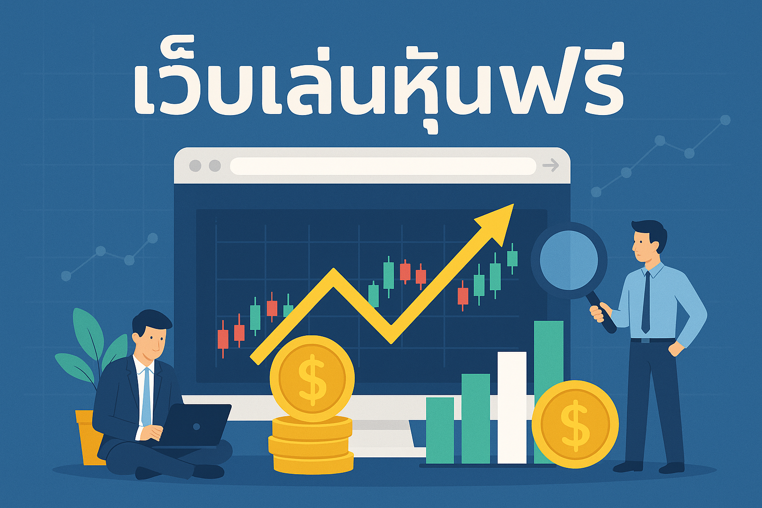 เว็บเล่นหุ้นฟรี ฝึกเทรดให้เก่งก่อนลงสนามจริง