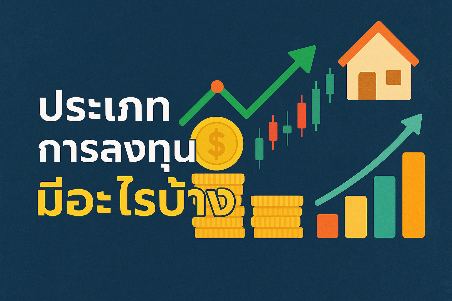 ประเภทการลงทุน มีอะไรบ้าง