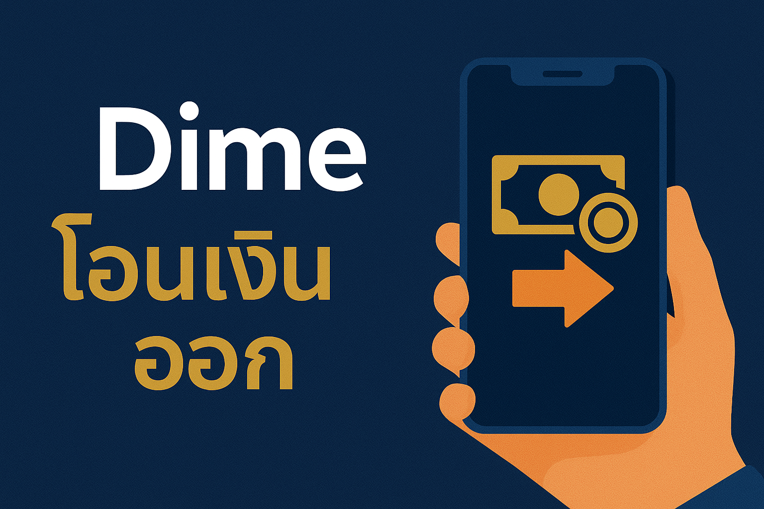 Dime โอนเงินออก