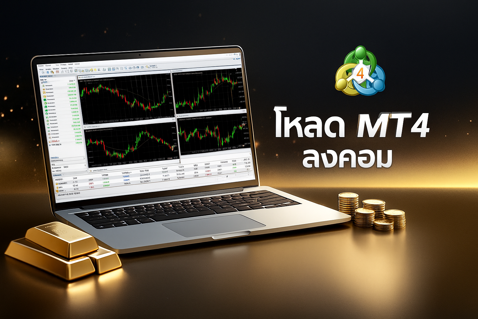 โหลด mt4 ลงคอม