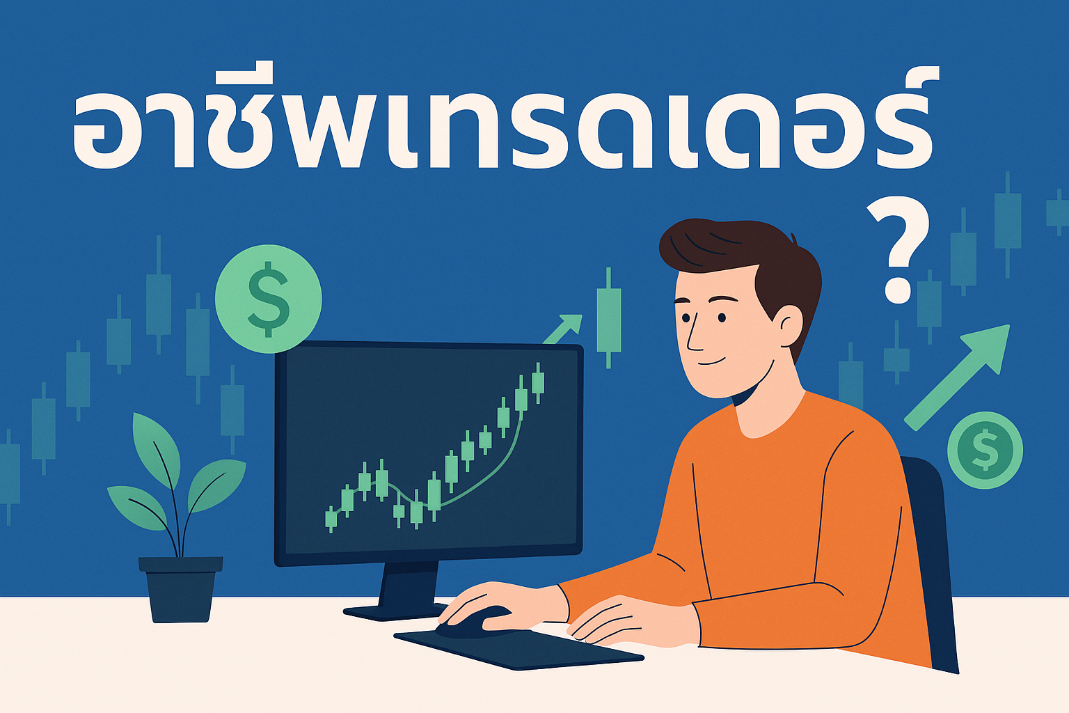 อาชีพเทรดเดอร์