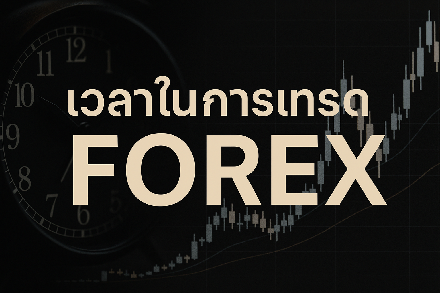เวลา ใน การ เทรด forex