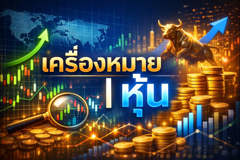 เครื่องหมาย l หุ้น
