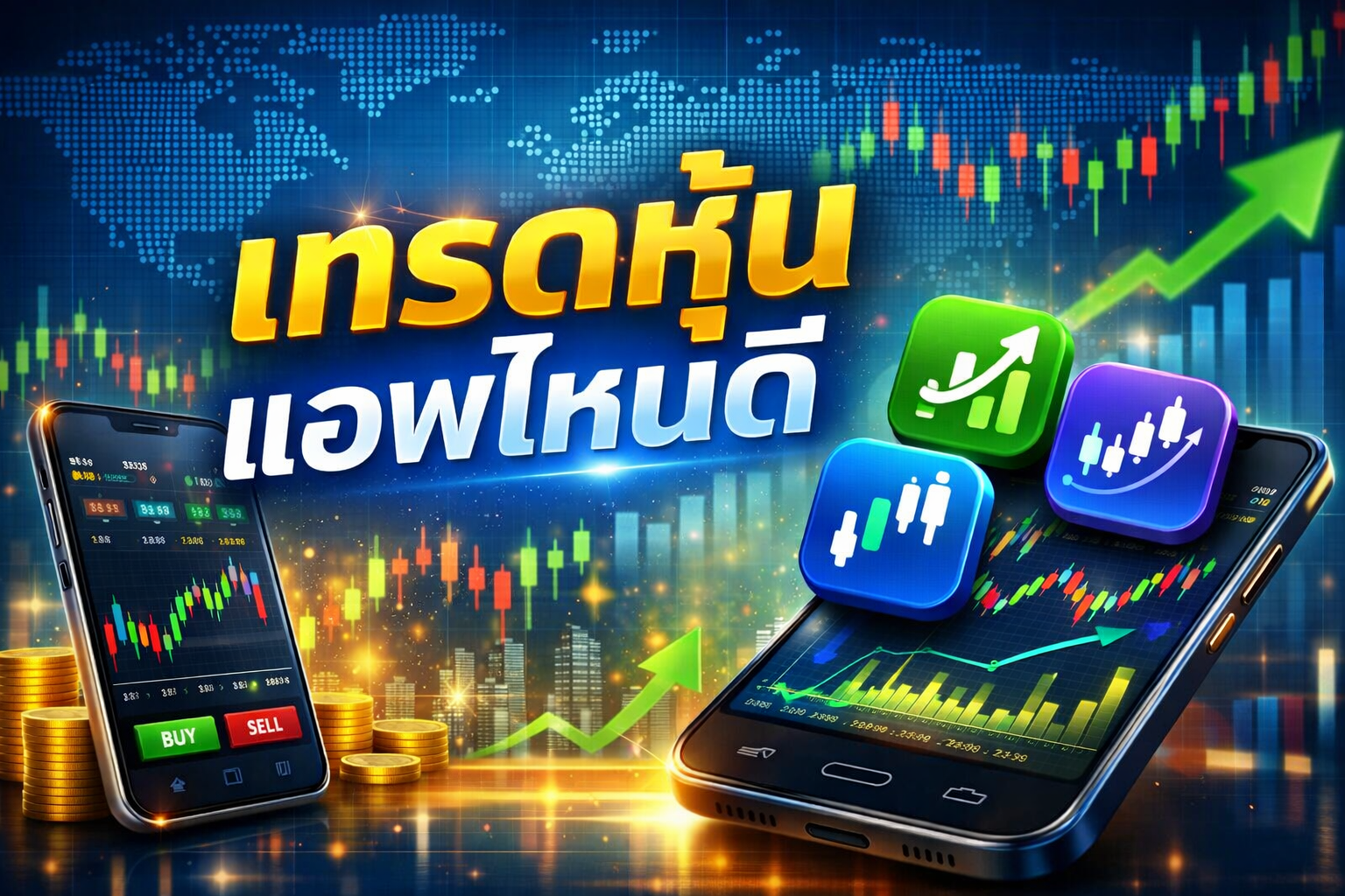 เทรดหุ้น แอพไหนดี