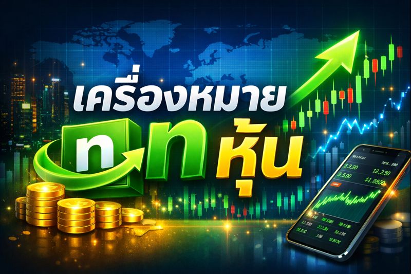 เครื่องหมาย n หุ้น