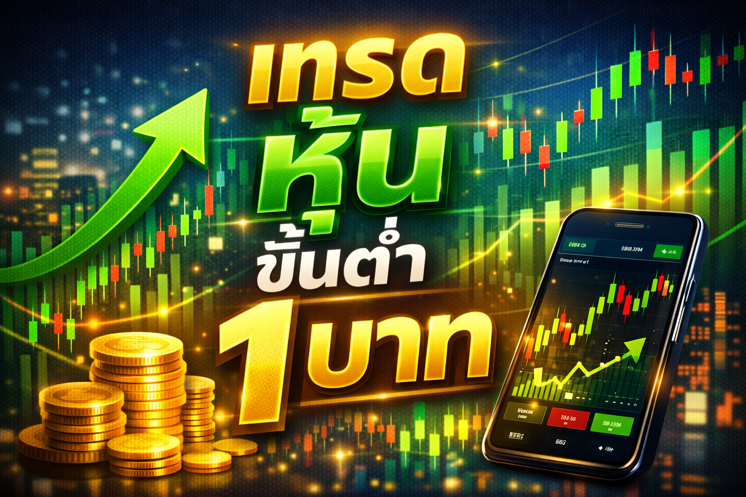 เทรด หุ้น ขั้นต่ำ 1 บาท