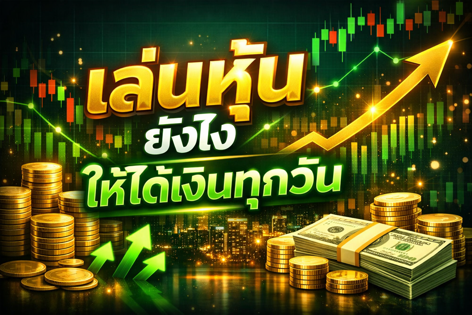 เล่นหุ้นยังไงให้ได้เงินทุกวัน