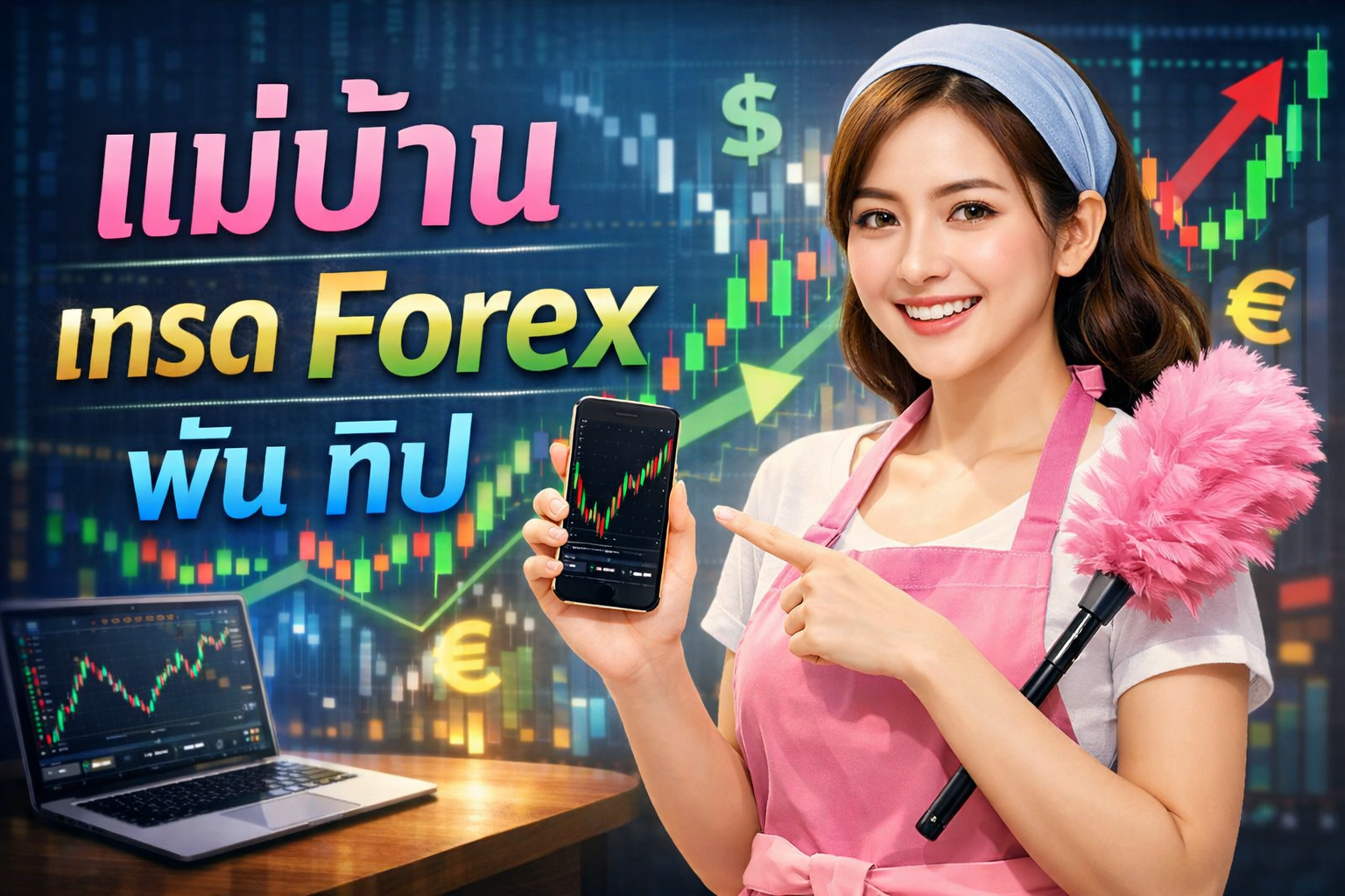 แม่บ้าน เทรด forex พัน ทิป