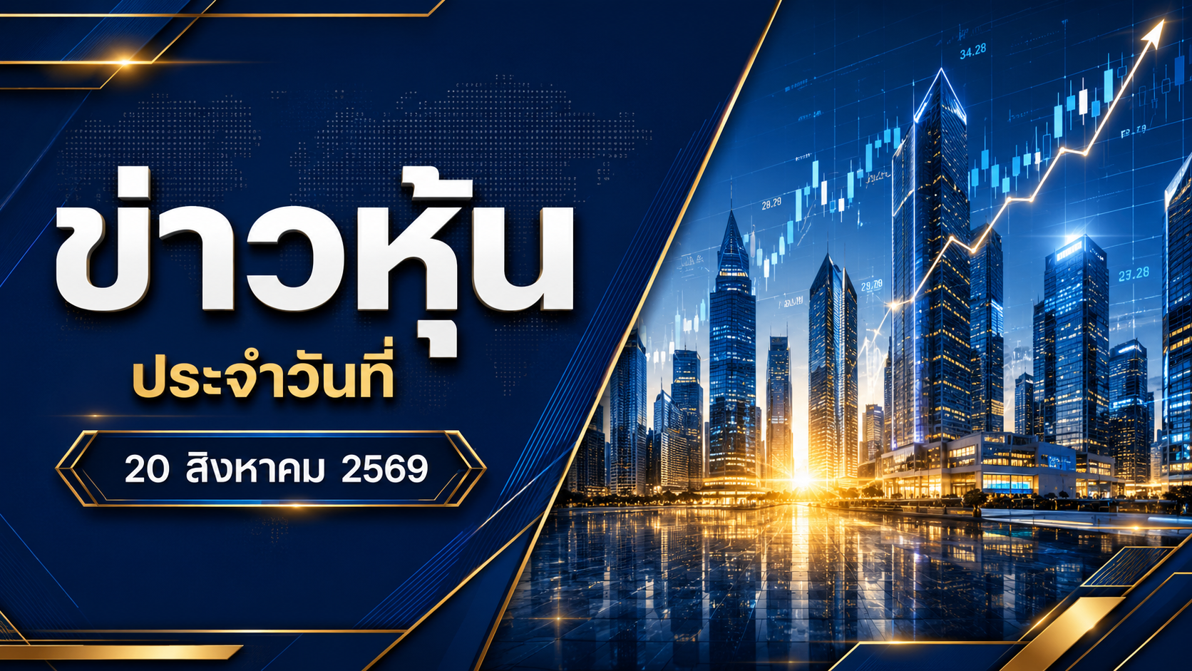 รวมข่าวหุ้นวันนี้